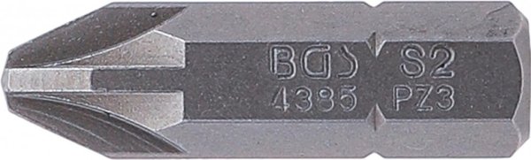 Kryssbits Pozidriv 5/16 PZ3 & PZ4, 30 mm