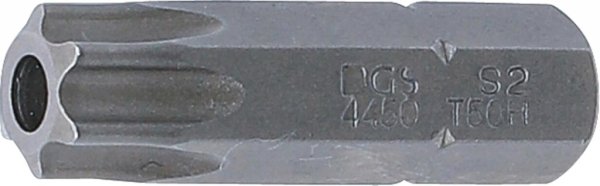 Torxbits med hål 5/16 T10–T70, 30 mm