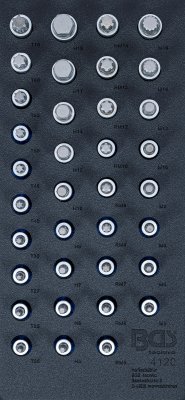 Bitshyls-sats, 1/2, 36 delar