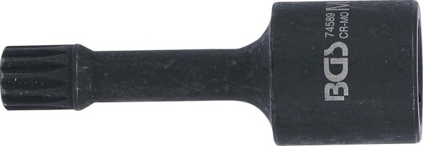 Bitshylsa XZN M12 – 1/2, 72 mm, För VAG