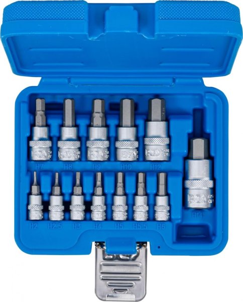 Bitshylssats, Insex 2-14 mm, 1/4-3/8-1/2