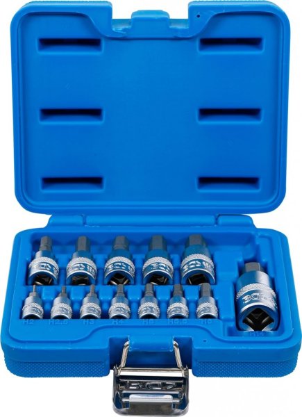 Bitshylssats, Insex 2-14 mm, 1/4-3/8-1/2
