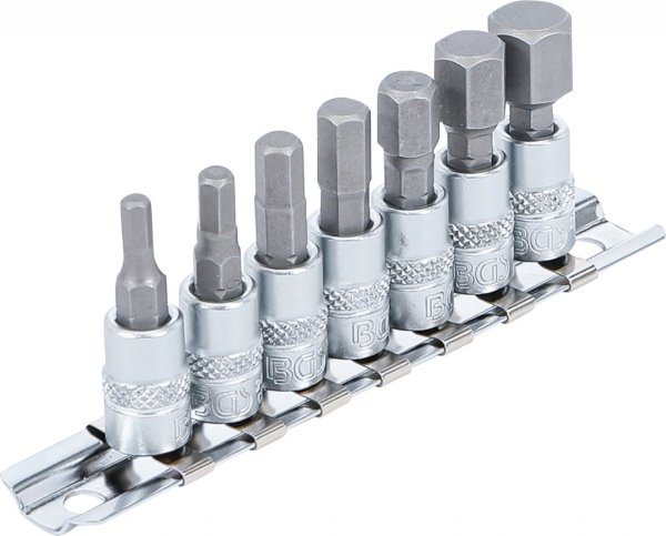 Bitshylssats, Insex 4-12 mm, 1/4, 7 delar