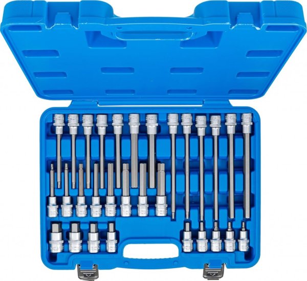 Bitshylssats, Insex 5-19 mm, 1/2, 30 delar