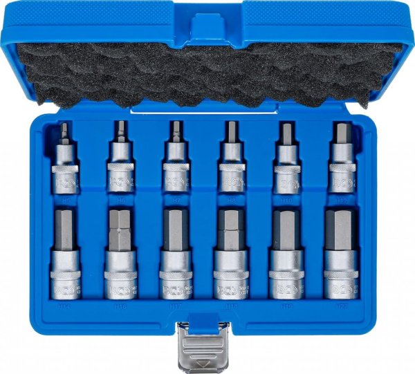 Bitshylssats, Insex 5-22 mm, 1/2, 12 delar