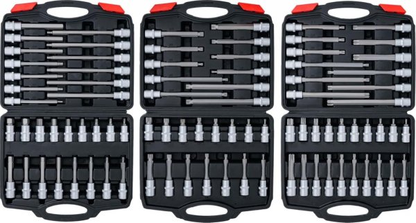 Bitshylssats 1/2 Torx-Insex-XZN, 88 delar
