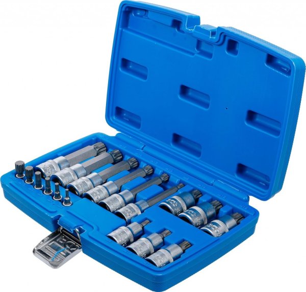 Bitshylssats, XZN M4-M18, 1/4 & 1/2, 18 delar