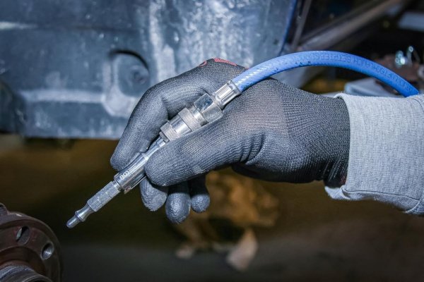 Blåspistol Aluminium 110 mm med justerbart luftflöde