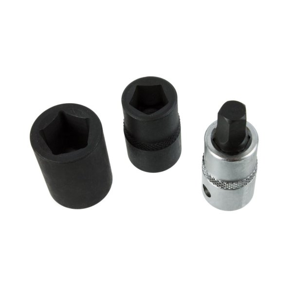Bromsok 5-pt hylssats 1/2 3 delar universal