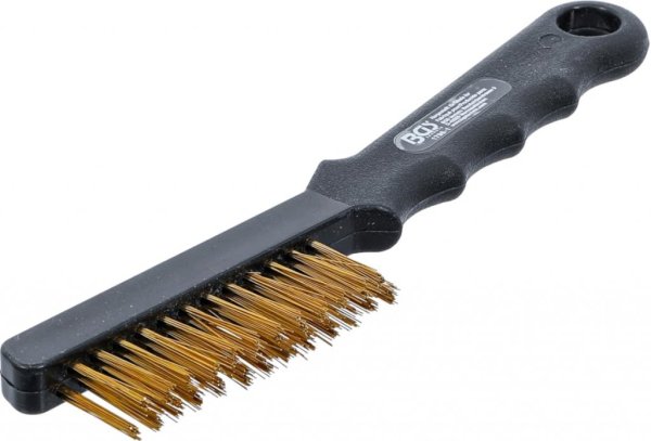 Bromsokborste i mässing 220 mm – Smal design