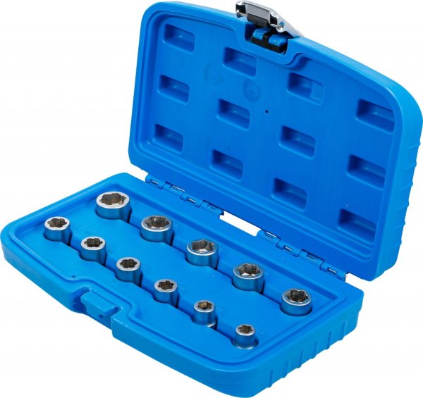 Bult- & mutteravdragare, 8-19 mm, 11 delar, 3/8