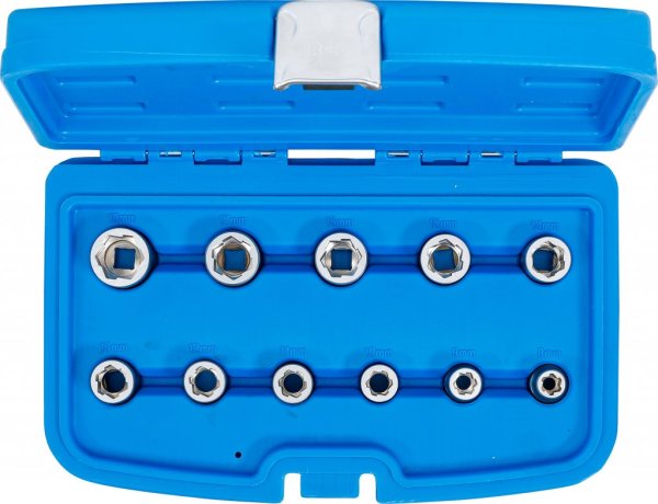 Bult- & mutteravdragare, 8-19 mm, 11 delar, 3/8