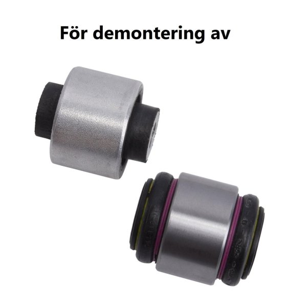 Bussningar som kan pressas ut med verktyget