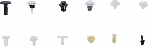 Clips sats 345 delar – Peugeot Citroën Renault