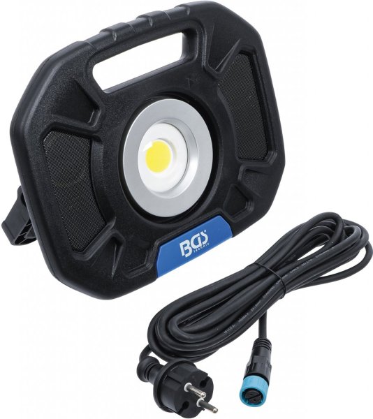COB-LED Arbetslampa 40W med Bluetooth-högtalare