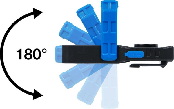COB-LED Arbetslampa Fällbar med Magnet och 4 Lägen