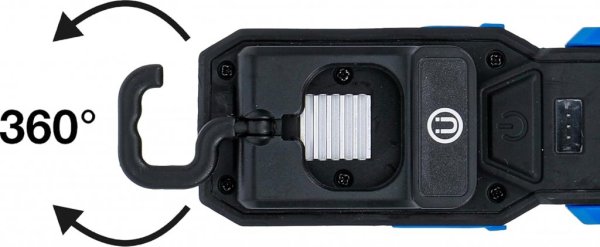 COB-LED Arbetslampa Fällbar med Magnet och 4 Lägen