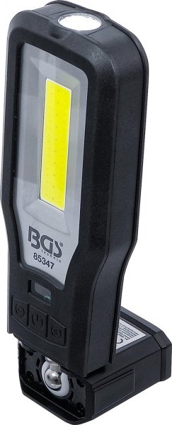 COB-LED Arbetslampa med Laddningsstation, 550 lm