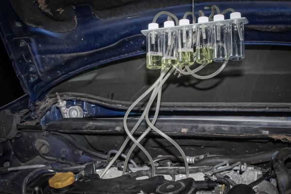Common Rail Testare för Returflödesmätning av Injektorer