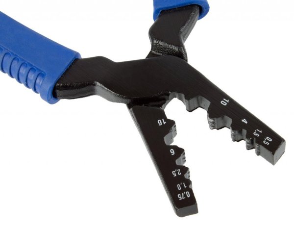 Crimptång för Ändhylsor max. 16 mm²