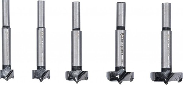 Cylinderborrsats 5 delar Ø15–35 mm