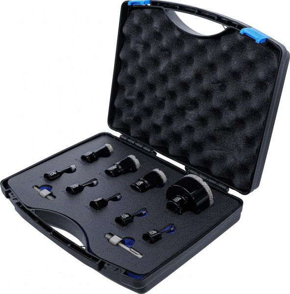 Diamantborrkrona Set 11 delar Ø5–68 mm M14 för kakel & sten