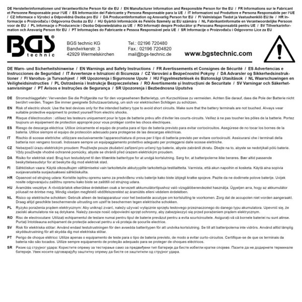 Digital batteriladdare, 6/12V, 4A