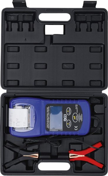 Digital batteritestare med skrivare