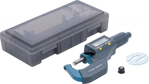 Digital mikrometer, 0-25 mm