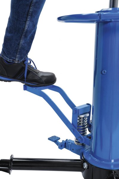 Dubbelslag Växellådslyft 500 kg, 85–176 cm – Justerbart huvud och fotpump