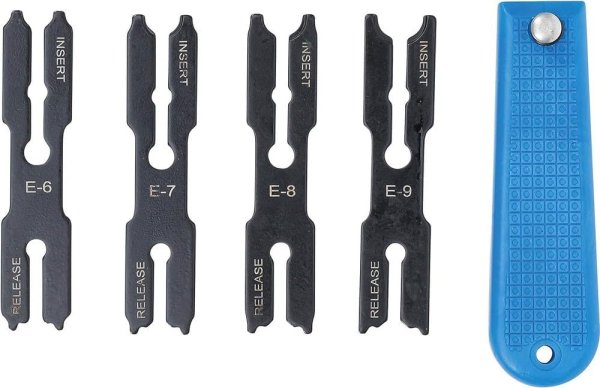 E-Ring-/Låsring-Verktygssats, 4-i-1