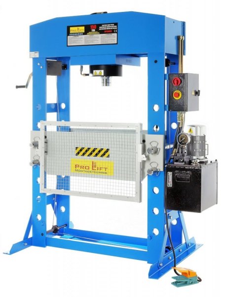 Elektro-Hydraulisk Verkstadspress, 150 t