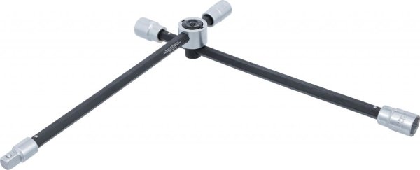 Fällbart fälgkors med glidled – 17, 19, 21 mm