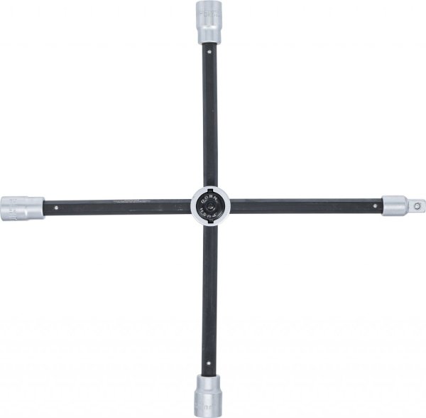Fällbart fälgkors med glidled – 17, 19, 21 mm