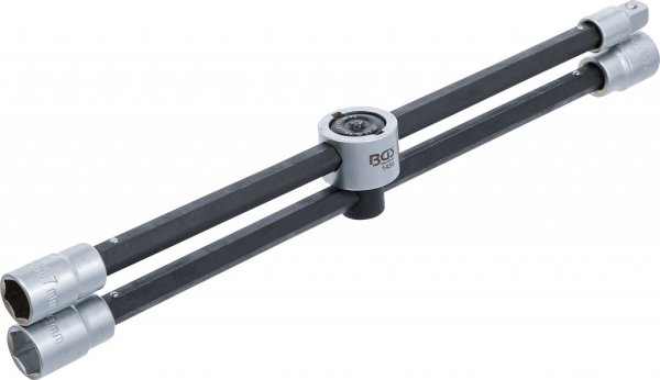 Fällbart fälgkors med glidled – 17, 19, 21 mm