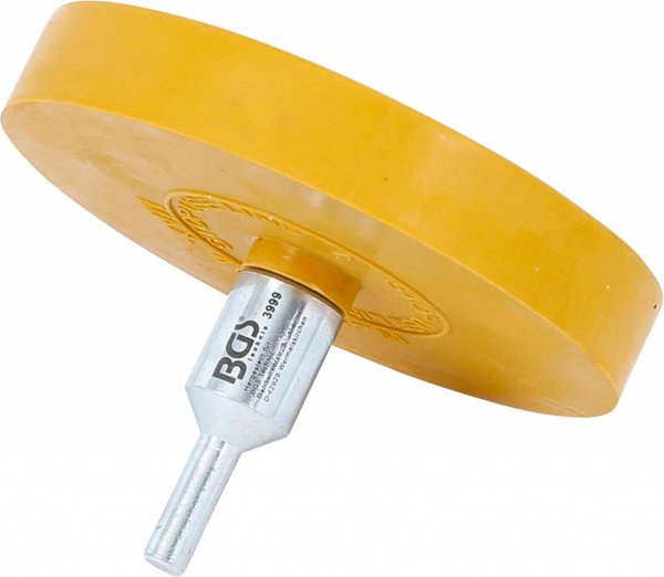 Folieraderare Ø 90 mm – Gummirondell för Borrmaskin med Adapter
