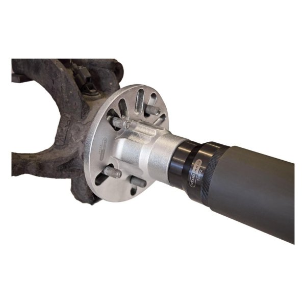 gängadapter för demontering av hjulnav med dragfläns och hydraulcylinder