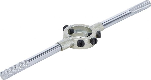 Gängkloppa med stålhandtag för gängsnitt 20–50 mm