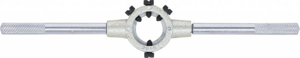 Gängkloppa med stålhandtag för gängsnitt 20–50 mm