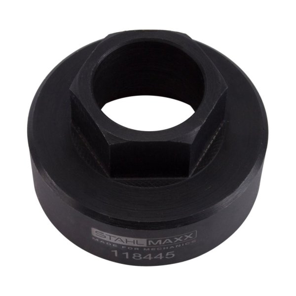 Gängsnittshållare M10–M18 Ø38 mm för spärrskaft 27 mm
