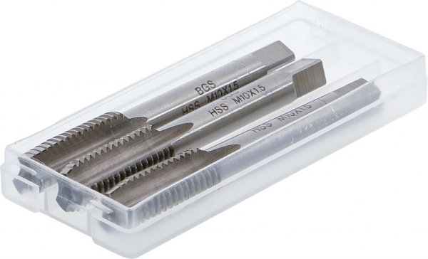 Gängtappssats M10 x 1,5 – 3 delar HSS-G