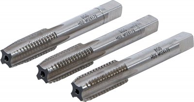 Gängtappssats M12 x 1,75 – 3 delar HSS-G