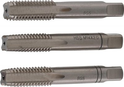 Gängtappssats M14 x 2,0 – 3 delar HSS-G