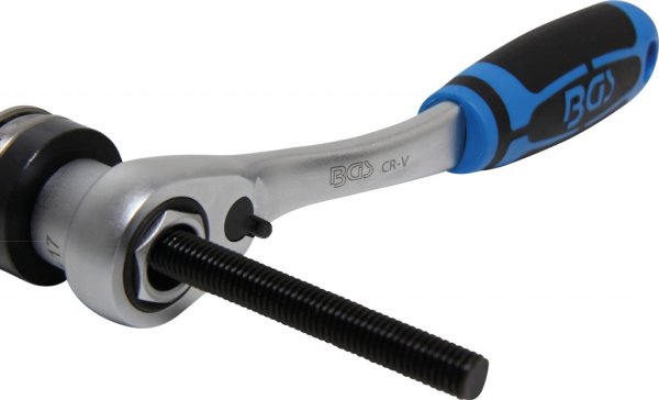 Genomstickbara hylsnyckelsats, 52 delar, 4,5-25 mm