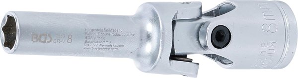 Glödstiftshylsa med led 3/8 6-kant