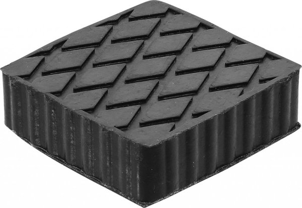 Gummiblock 116,5x116,5x36,5 mm
