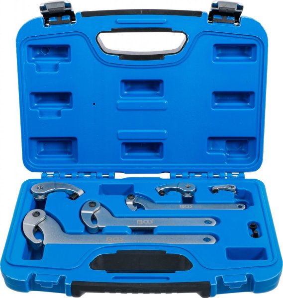 Haknyckel-sats, 35-120 mm, 8 delar
