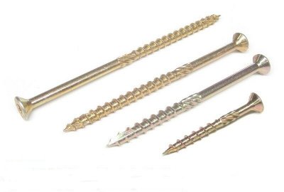 Montageträskruvar 8,0 x 400