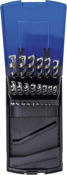 HSS borrsats 1–13 mm, 25 delar