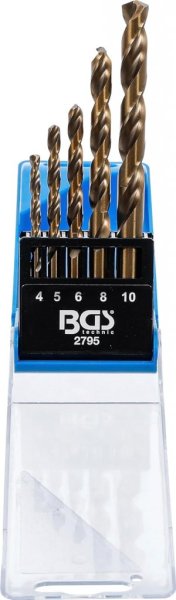 HSS-E COB borrsats 4–10 mm 5 delar
